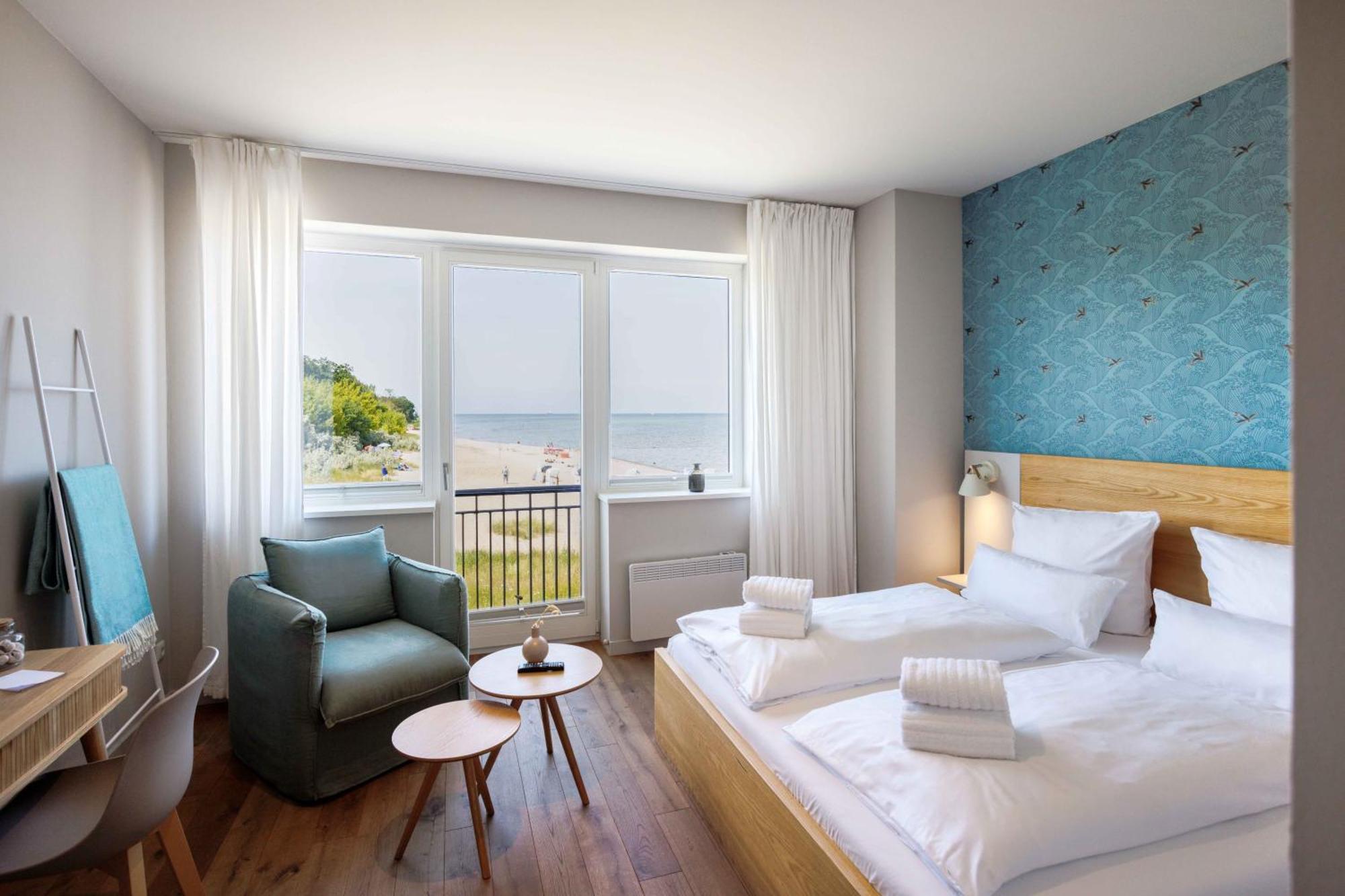 Bades Huk Marina Hotel Hohen Wieschendorf Bagian luar foto